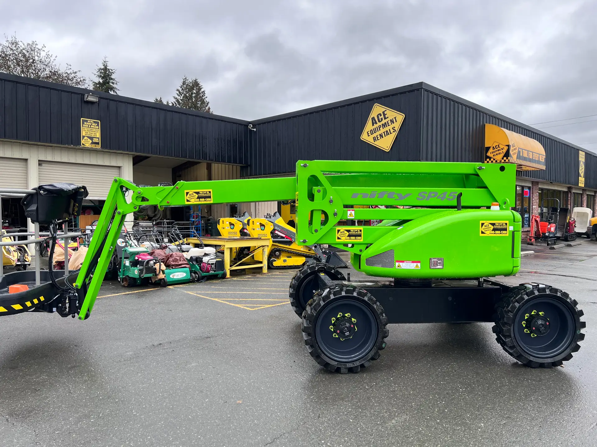 Nifty SP45D Boom Lift Rental from Ace Equipment Rentals in Snohomish, WA