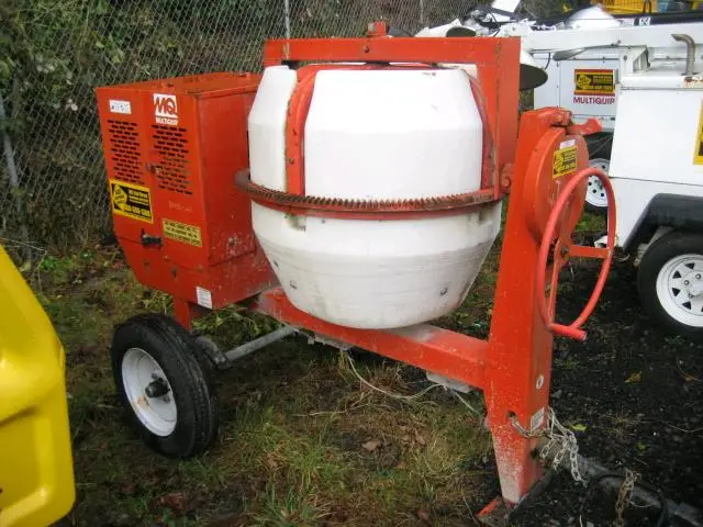 towable cement mixer rental