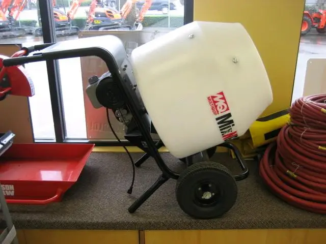 mini cement mixer rental